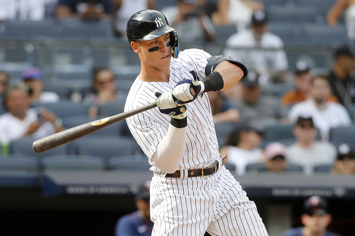 <i>Jim McIsaac/Getty Images</i><br/>The Major League Baseball Players Association is joining the AFL-CIO. Aaron Judge of the New York Yankees is pictured here at Yankee Stadium on September 5.