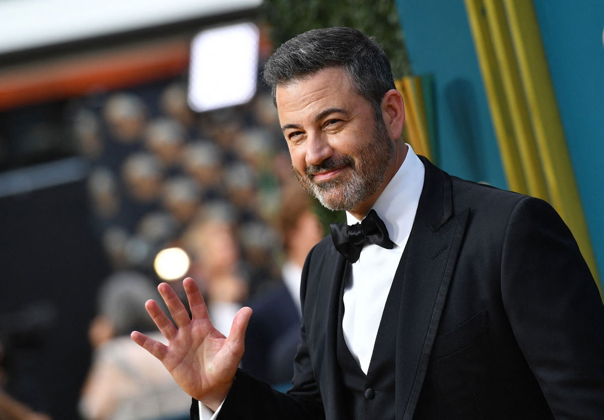 <i>Chris Delmas/AFP/Getty Images</i><br/>Talk show host Jimmy Kimmel arrives for the 74th Emmy Awards at the Microsoft Theater in Los Angeles