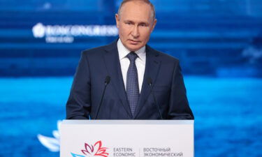 Russian President Vladimir Putin made the erroneous claims during a plenary session at the Eastern Economic Forum in Vladivostok