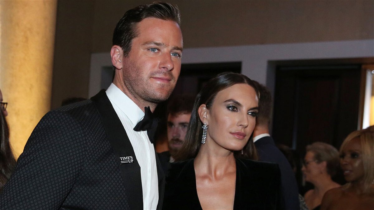 <i>Lucy Nicholson/Reuters/FILE</i><br/>Armie Hammer (left) and his former wife Elizabeth Chambers' contentious split in 2020 was widely publicized