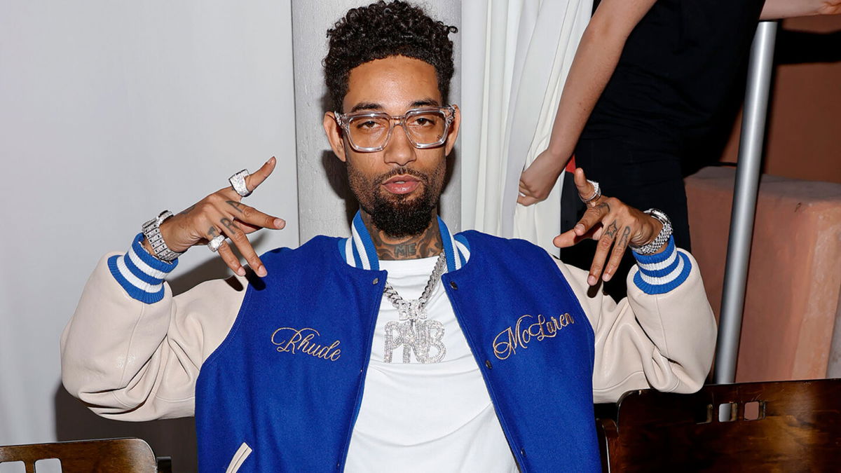 <i>Frazer Harrison/Getty Images/FILE</i><br/>Rapper PnB Rock