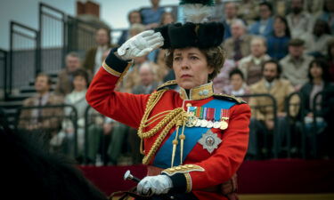 Olivia Coleman is seen here as Queen Elizabeth in 'The Crown' Season 4.