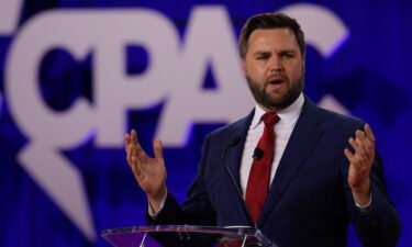 Republican U.S. Senate candidate in Ohio J.D. Vance speaks at the Conservative Political Action Conference (CPAC) in Dallas