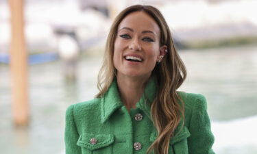 Director Olivia Wilde poses for photographers for the photo call of the film 'Don't Worry Darling' during the 79th edition of the Venice Film Festival in Venice