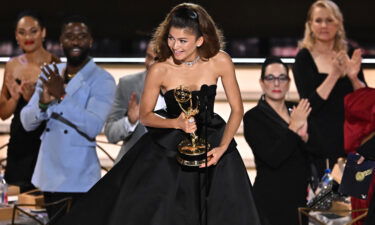 Zendaya was euphoric with her second Emmys acting win