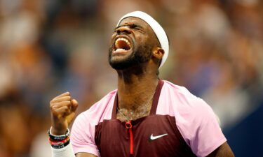 Frances Tiafoe is appearing in his first grand slam semifinal.