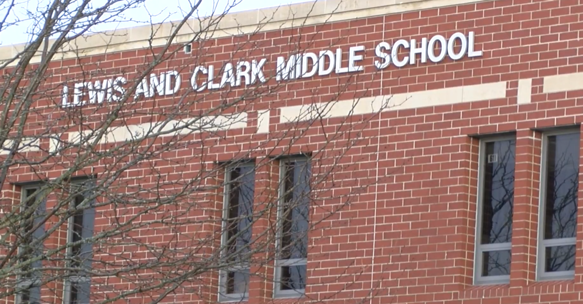 File photo of Lewis & Clark Middle School in Jefferson City