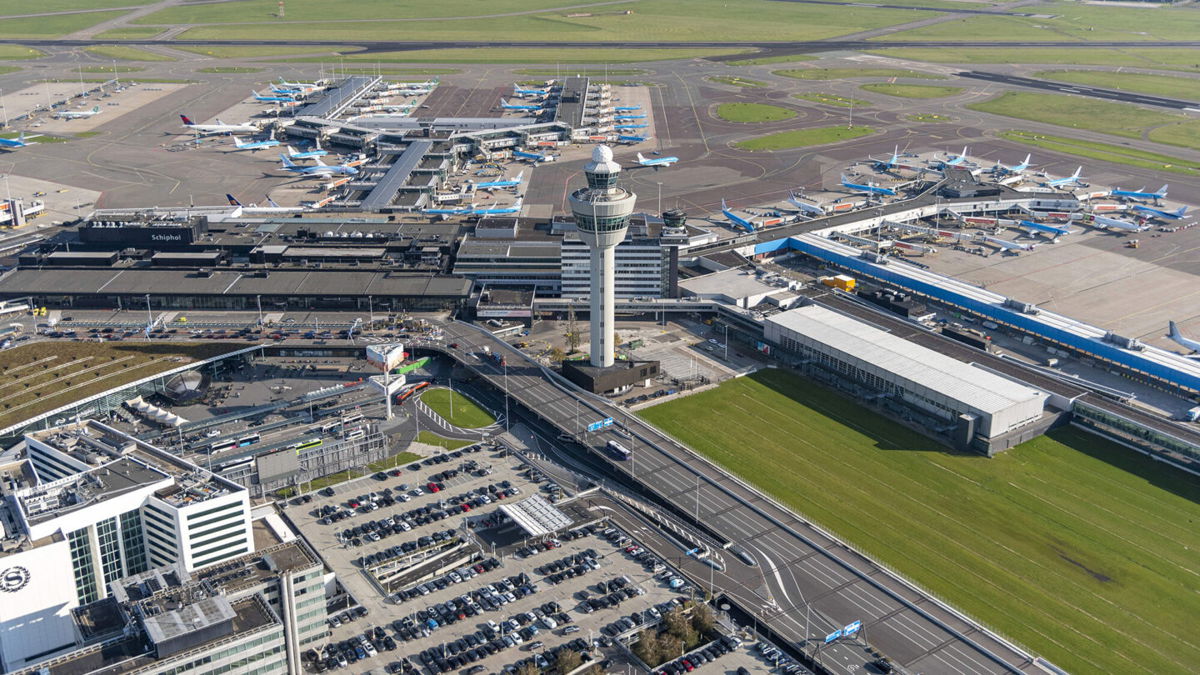 <i>Arthur Van Der Kooij/ANP/AFP/Getty Images</i><br/>Schiphol Airport is one of the world's busiest airports for international passenger traffic.