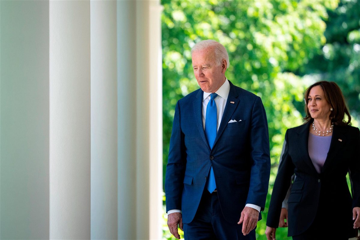 <i>Drew Angerer/Getty Images</i><br/>President Joe Biden and Vice President Kamala Harris on October 4 will mark 100 days since Roe v. Wade was overturned by the Supreme Court with the second meeting of the administration's Task Force on Reproductive Health Care Access.