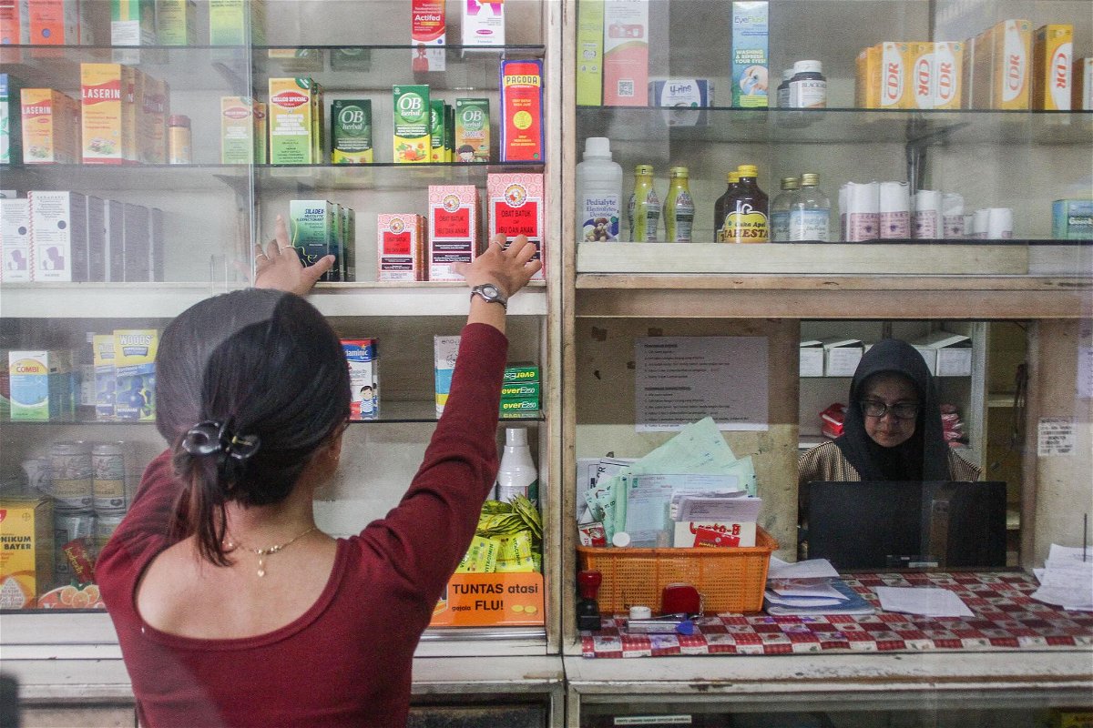 <i>Algi Febri Sugita/ZUMA Press Wire</i><br/>Cough syrups for children are for sale at a pharmacy in Bandung