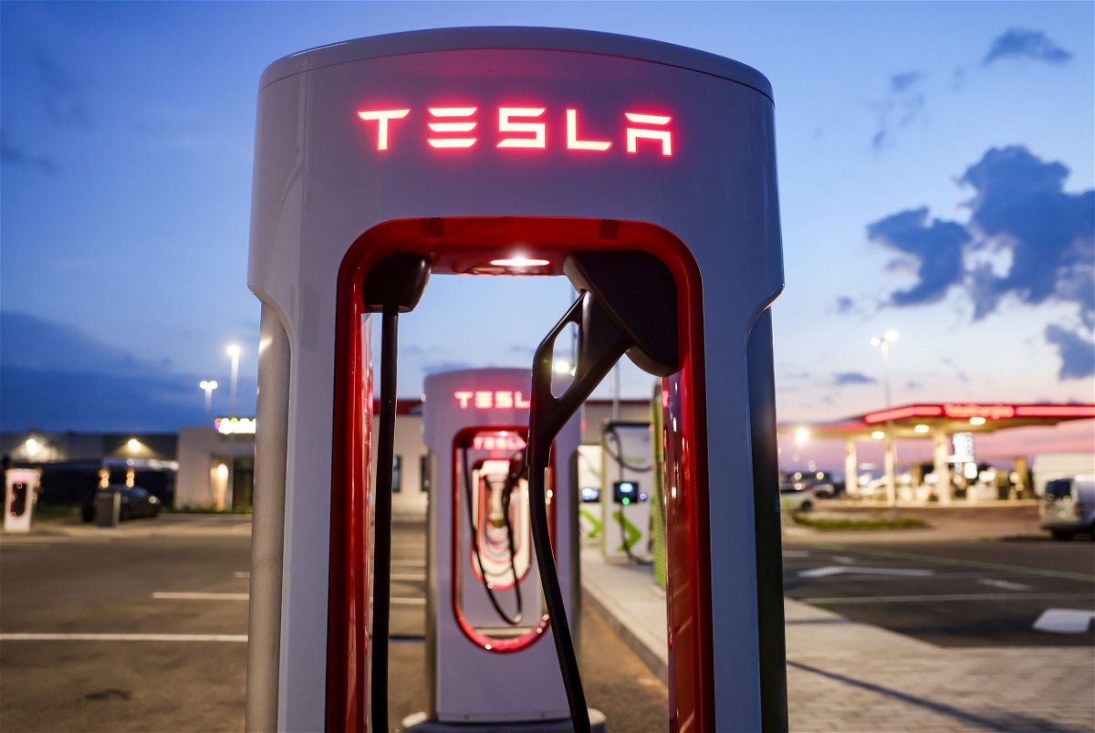 <i>Jan Woitas/dpa/picture alliance/Getty Images</i><br/>Tesla officially makes its charging standard available to other companies.