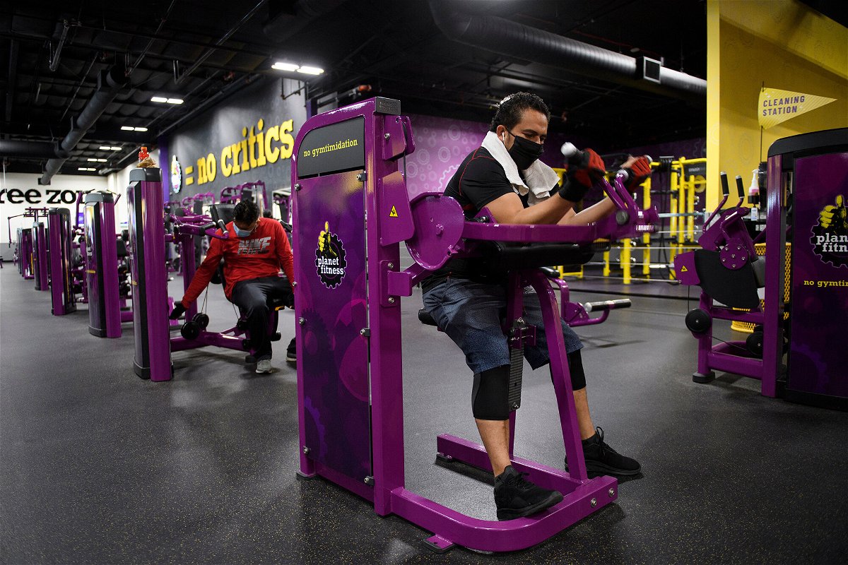 <i>Patrick T. Fallon/AFP/Getty Images</i><br/>Planet Fitness draws customers into gyms with $10 memberships and convinces them to trade up to its $24.99 plan.