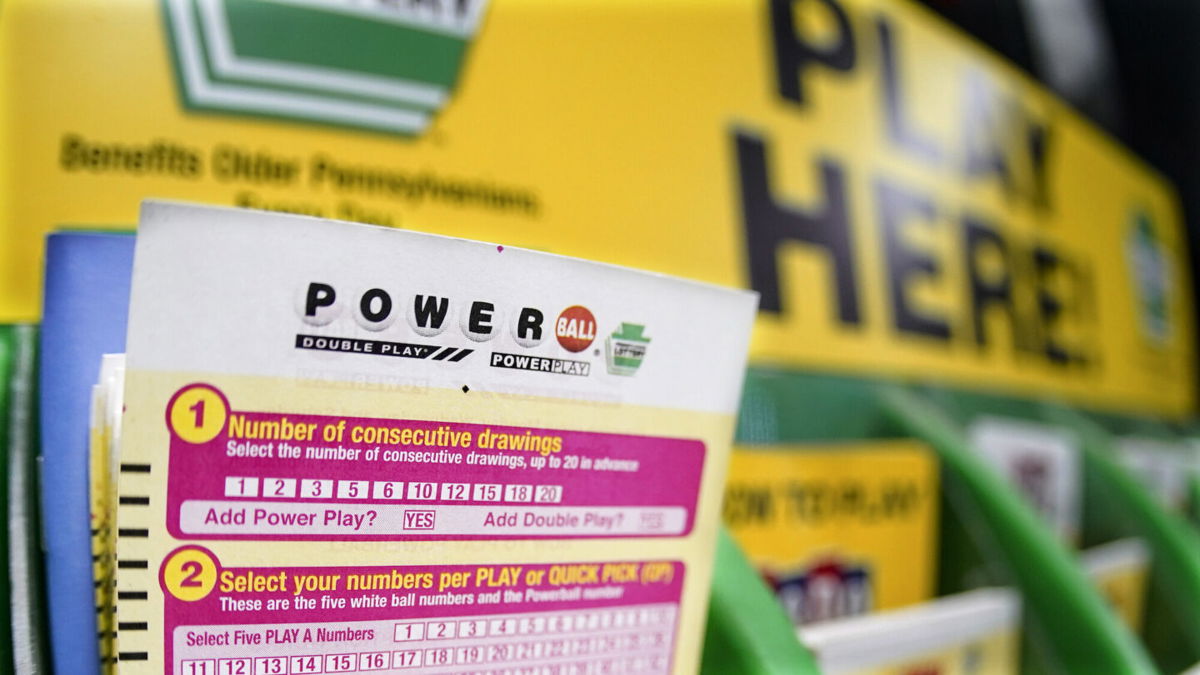 <i>Keith Srakocic/AP</i><br/>Powerball's second-largest jackpot -- an estimated $1.2 billion -- is up for grabs Wednesday.