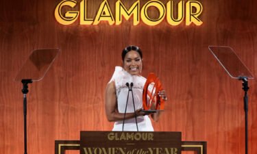 Angela Bassett gave a rousing speech about female empowerment at the Glamour Women of the Year event on November 1.