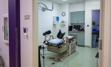 A general view of an exam room inside the Hope Clinic For Women in Granite City