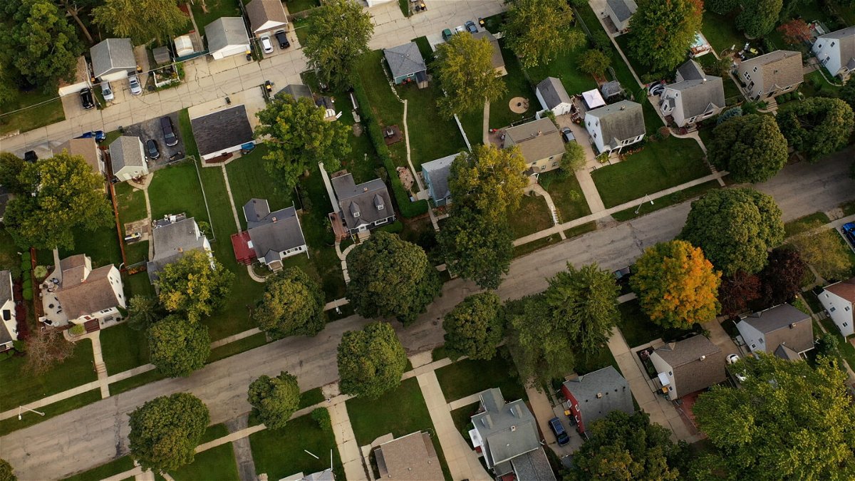 <i>Adobe Stock</i><br/>Fannie Mae and Freddie Mac will back loans of more than $1 million. Pictured is an aerial view of a suburban neighborhood in the United States.