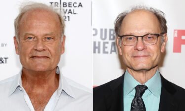 Kelsey Grammer (left) and David Hyde Pierce are seen here in a split image.