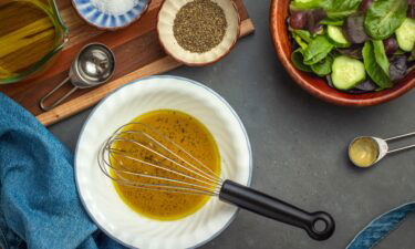 A lemony Dijon dressing can brighten a grain bowl made with holiday leftovers.