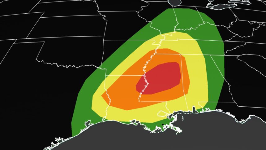 A 'particularly Dangerous Situation' Tornado Watch In Effect For Parts ...