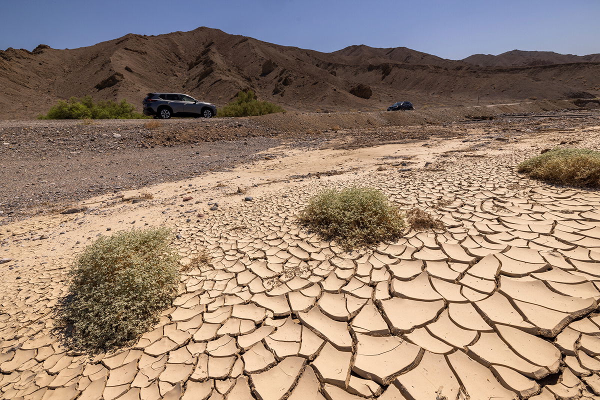 <i>David McNew/Getty Images</i><br/>Badwater Road at Death Valley National Park on August 20