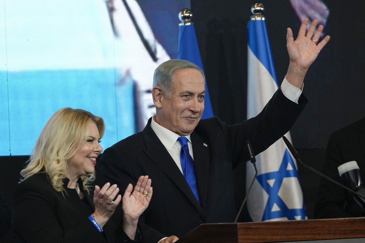 <i>Tsafrir Abayov/AP</i><br/>Benjamin Netanyahu