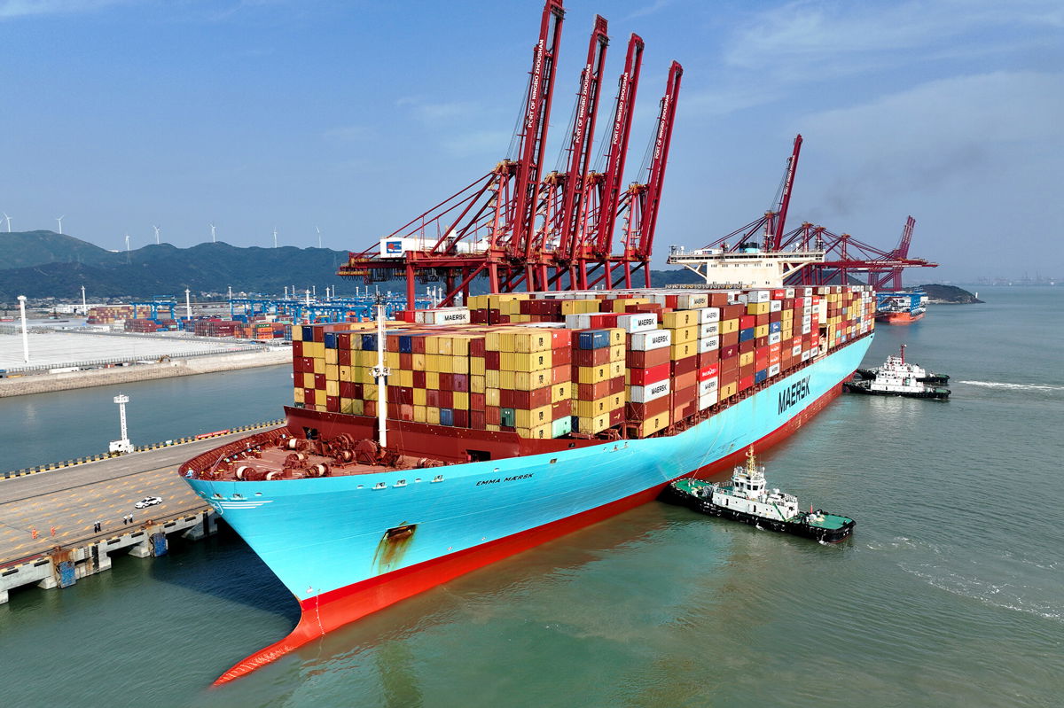 <i>Yao Feng/VCG/Getty Images</i><br/>Shipping slowdown is signaling a recession