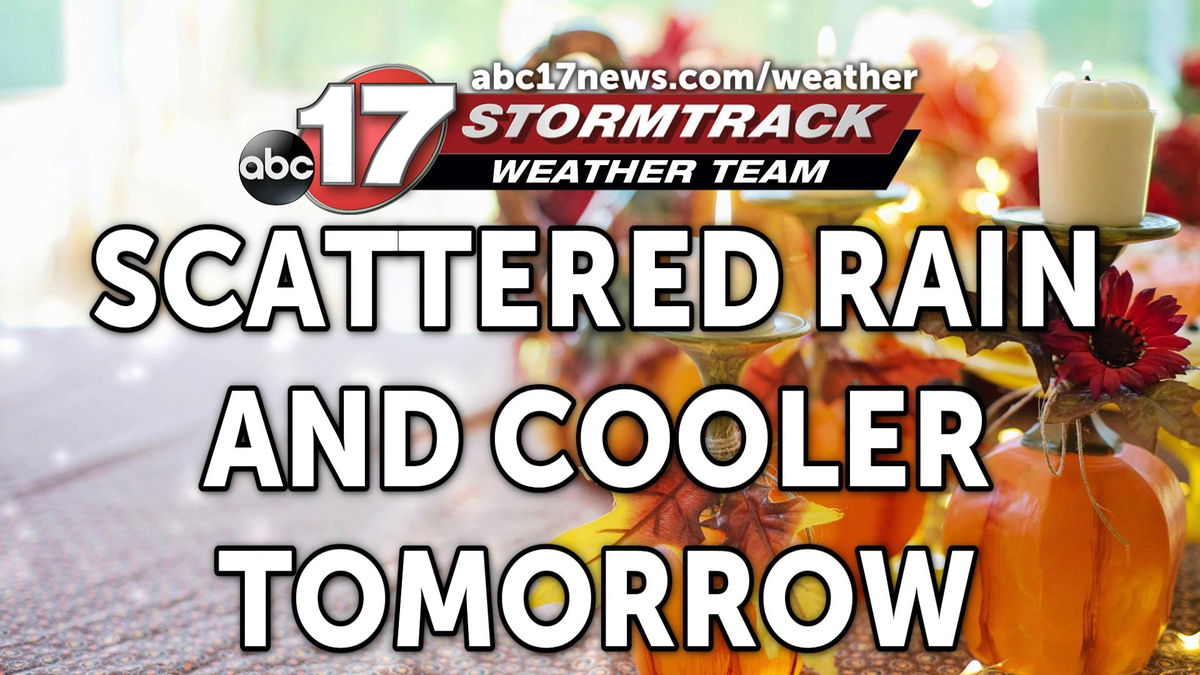 Tracking Showers And Cooler Temperatures For Thanksgiving - ABC17NEWS