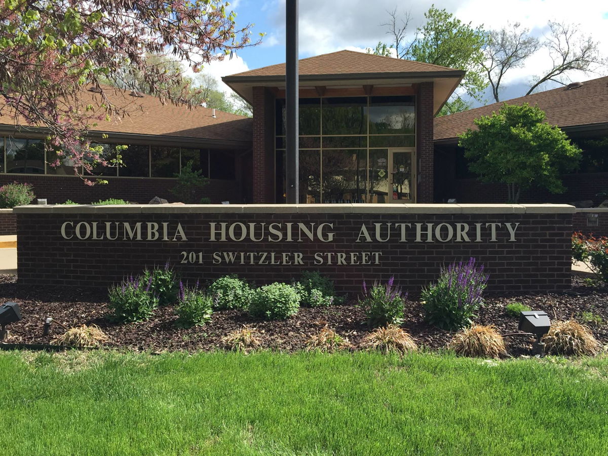 A photo of the Columbia Housing Authority building from the CHA's Facebook page.