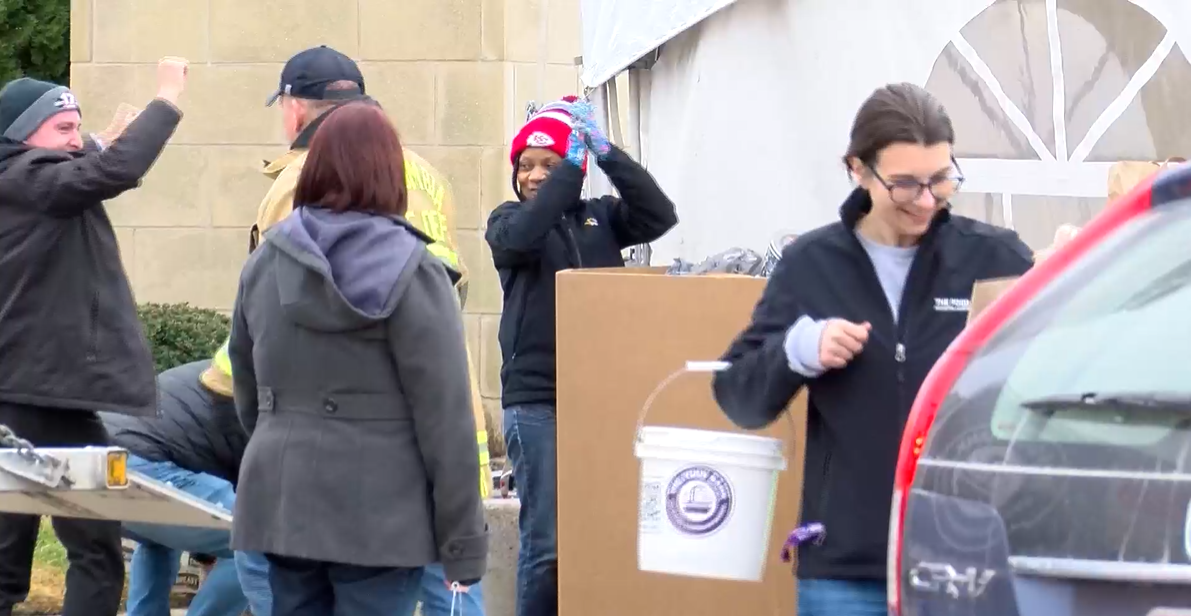 More than $70,000 and 5,000 pounds of food were donated during the One For One Holiday Food and Fund Drive on Wednesday.