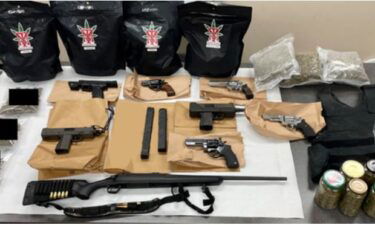 Several illegal firearms and a lot of drugs were recently seized from a Minneapolis residence