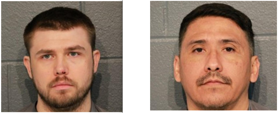 Trevor Sparks, left, and Sergio Martinez are wanted by the FBI after escaping from a Kansas City-area jail earlier this week.