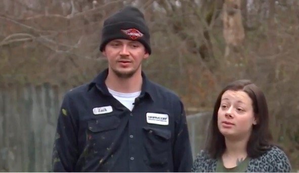 <i>WLWT</i><br/>Tristen Raisch and Zachary Armwine said they stumbled upon a strange act: a delivery driver whose destination was not what you would think.
