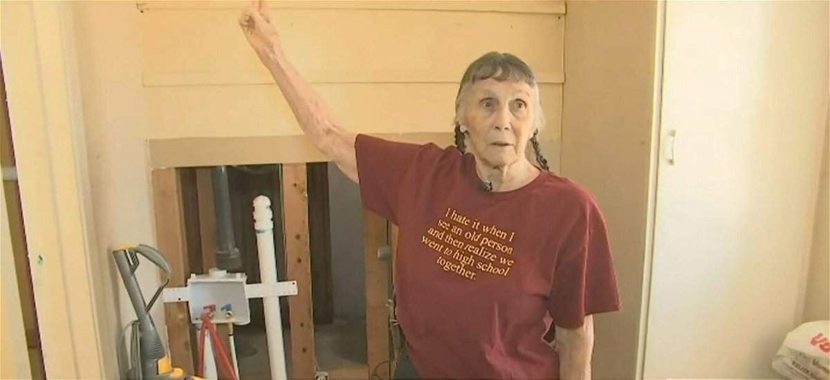 <i>KVVU</i><br/>A board revokes a Las Vegas plumbing contractor's license after an elderly woman's home was 'left in shambles'.