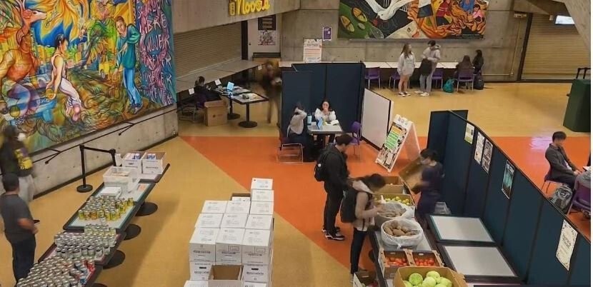 <i>KPIX</i><br/>A pop-up food pantry helps hundreds of San Francisco State students weekly.