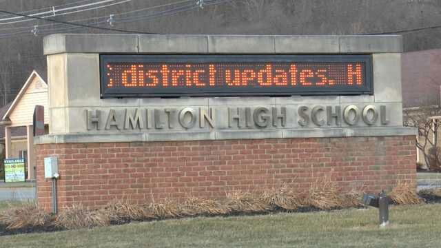<i>WLWT</i><br/>The Hamilton City School District said a staff member was notified that a student brought a gun to school and a School Resource Officer immediately started investigating.
