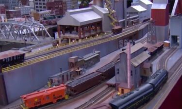 This may look like something out of a train museum - but it's not. The amazing model train set is inside the Cranberry Township home of Rene and Nancy Harms.