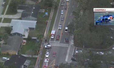 Two students were hit by a vehicle in front of Lake Brantley High School on Sand Lake Road in Altamonte Springs