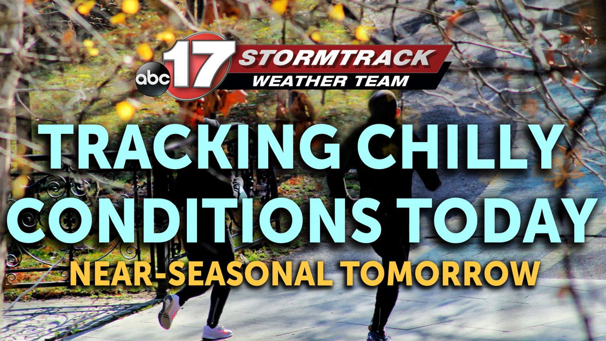 Tracking Winds Calming And Temperatures Dropping Today - ABC17NEWS