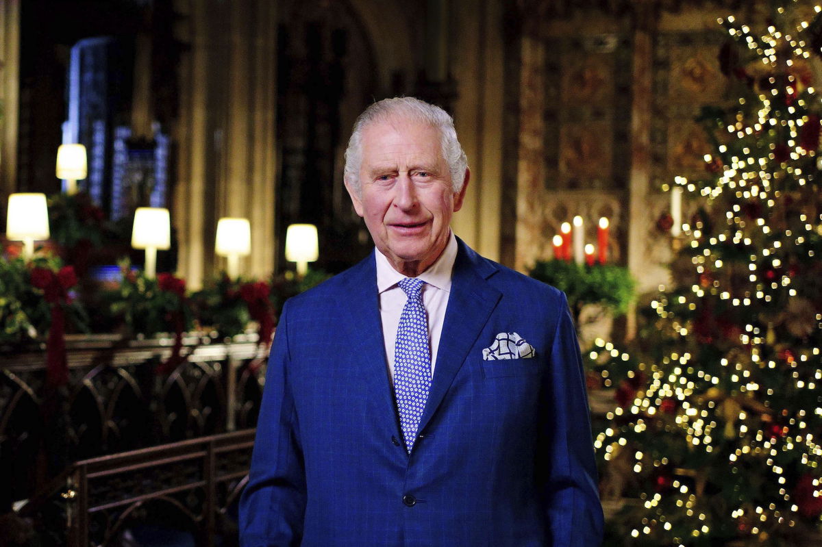 <i>Victoria Jones/Pool/AP</i><br/>Britain’s King Charles paid a heartfelt tribute to his mother