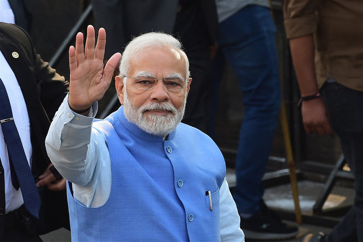 <i>Sam Panthaky/AFP/Getty Images</i><br/>Indian Prime Minister Narendra Modi