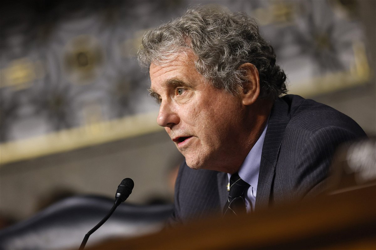 <i>Ting Shen/Bloomberg/Getty Images</i><br/>Democratic Sen. Sherrod Brown of Ohio said Sunday that 