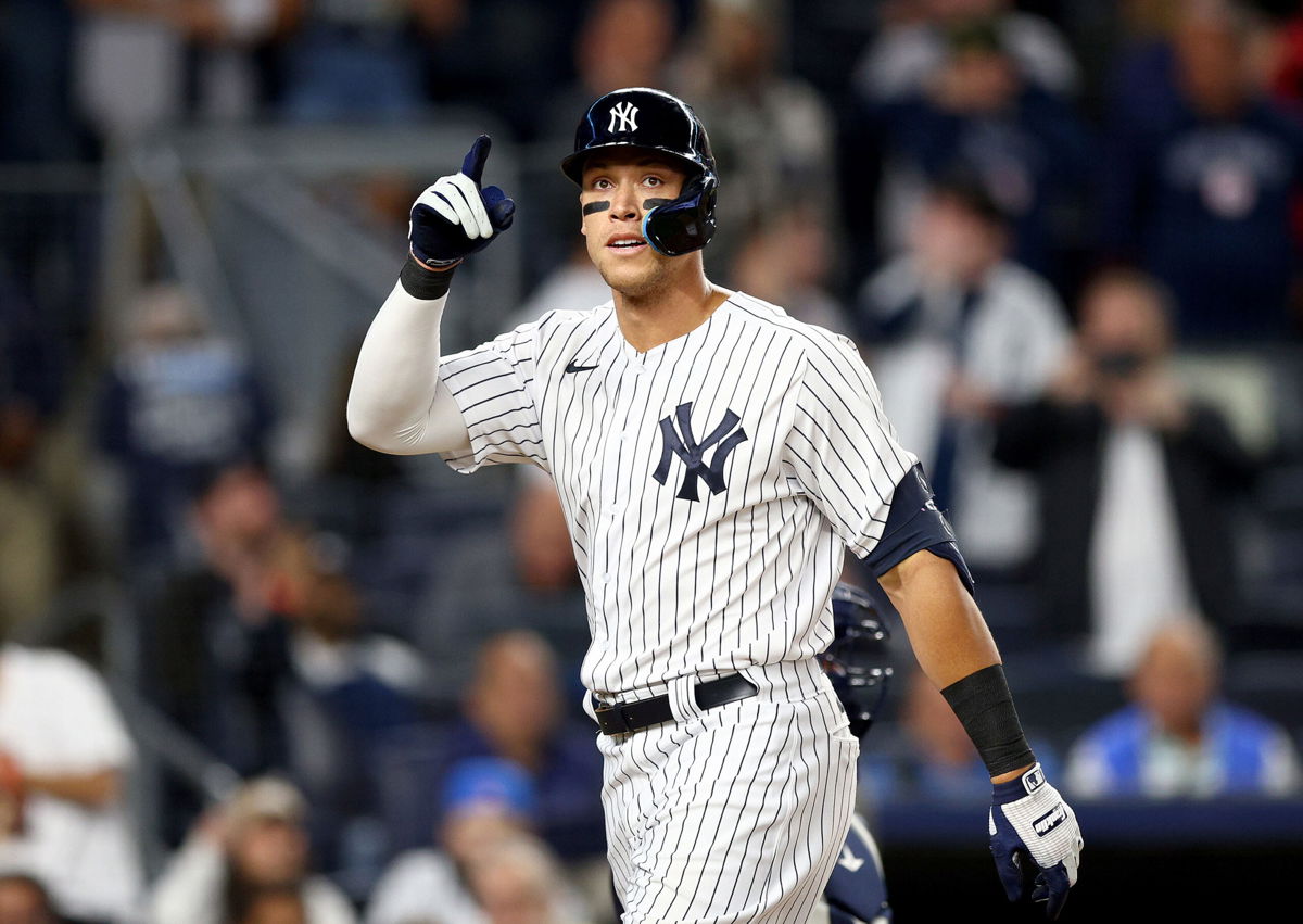 <i>Elsa/Getty Images</i><br/>New York Yankees name superstar Aaron Judge is named the 16th captain in franchise history.