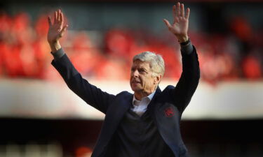 Arsene Wenger says goodbye to the Arsenal fans after 22 years as the club's manager.