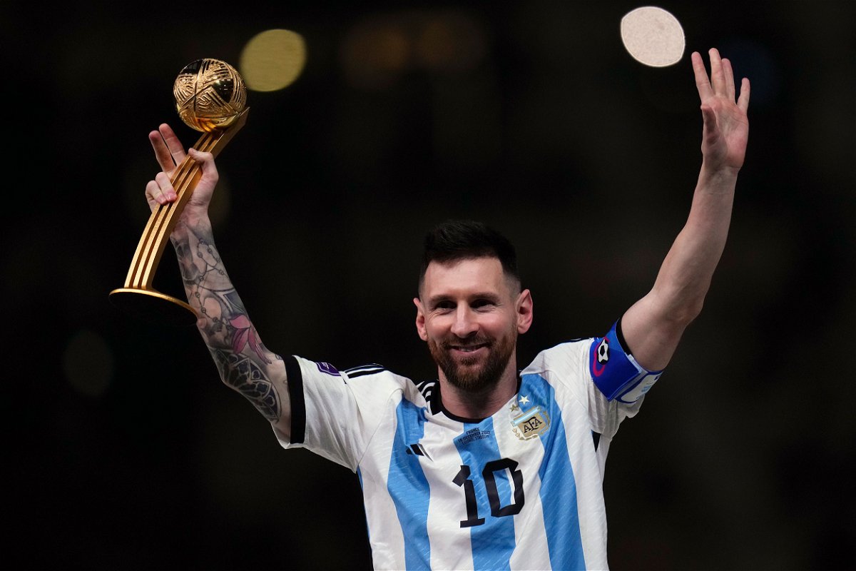 <i>Manu Fernandez/AP</i><br/>Fans of Lionel Messi looking to scoop up his official Argentina jersey following the soccer star's first-ever FIFA World Cup win may be out of luck.