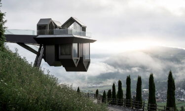 The Alpin Panorama Hotel Hubertus is an architectural wonder.