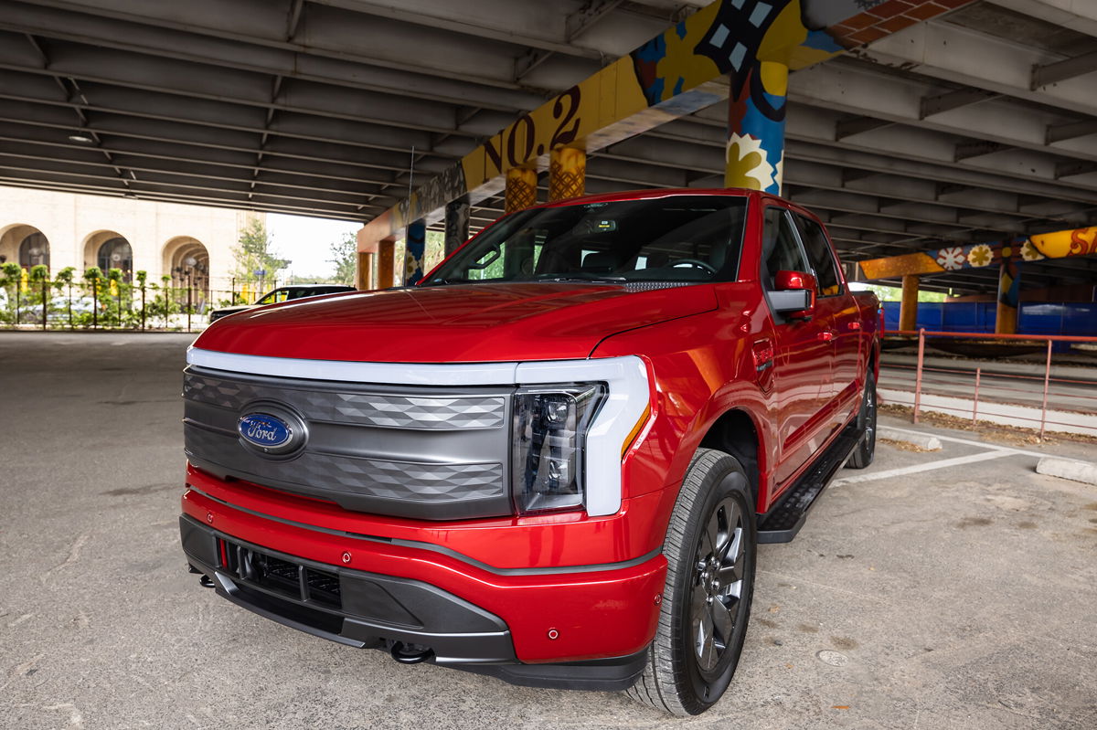 <i>Courtesy Nimai Malle</i><br/>The Ford F-150 Lightning was named MotorTrend's 2023 Truck of the Year on Tuesday.