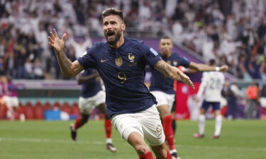Olivier Giroud overtook Thierry Henry as France's greatest goal scorer of all time.