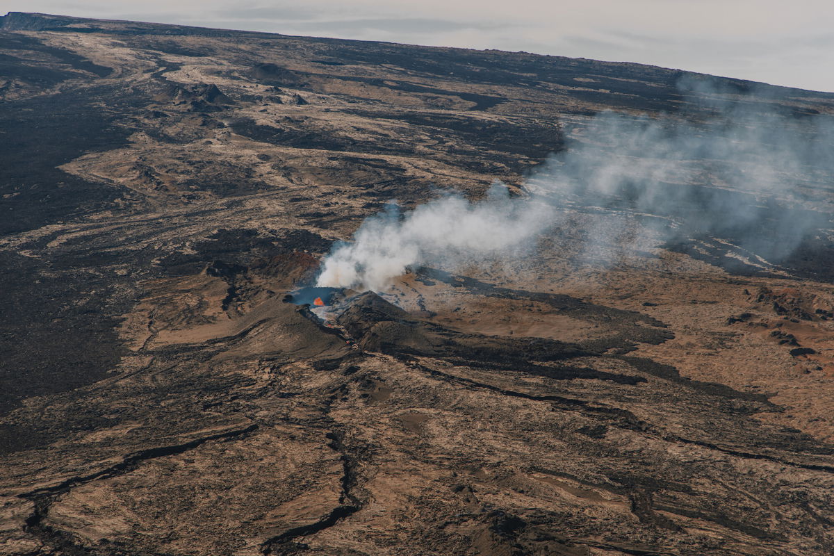 <i>Andrew Richard Hara/Getty Images</i><br/>Lava flows from Hawaii's Mauna Loa volcano now 