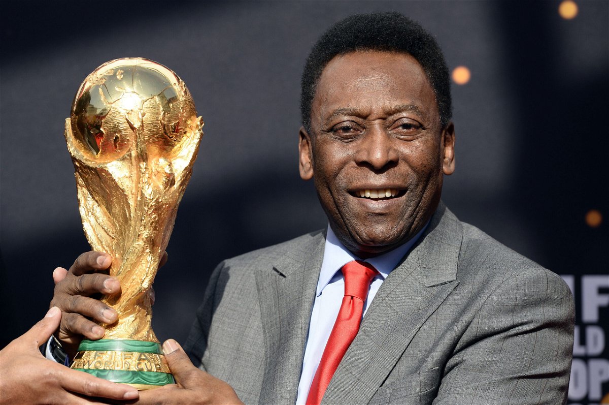 <i>Franck Fife/AFP/Getty Images</i><br/>Pele helped Brazil win three World Cup titles -- in 1958