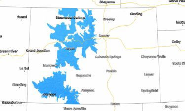 Avalanche warnings issued for the mountains of Colorado lasting through Thursday morning.